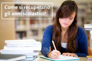 Recupero anni scolastici